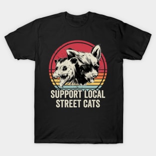 Support Your Local Street Cats T-Shirt